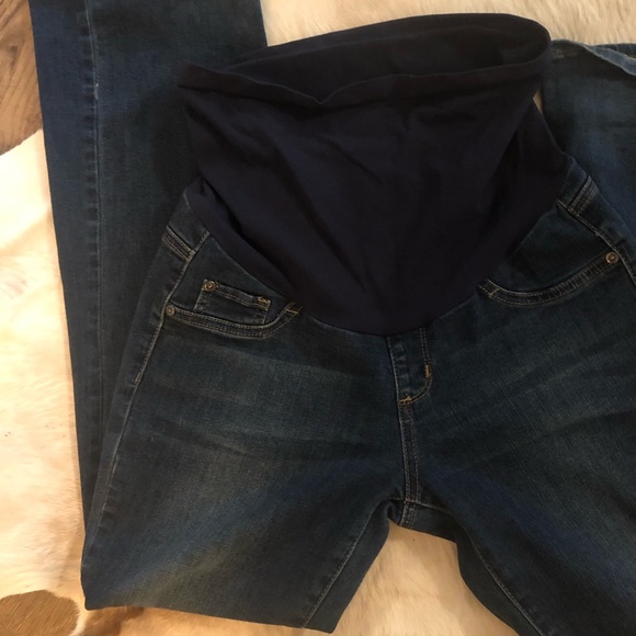 🔥3 for $20- Motherhood Maternity Bootcut Jeans - Picture 2 of 3
